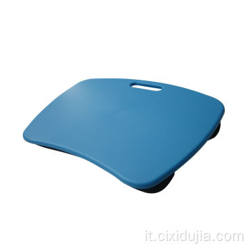 Scrivania per laptop in plastica dal design ergonomico